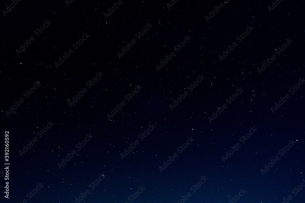 starry sky at night background, outer space texture