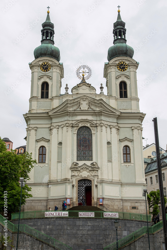Church of St. Mary Magdalene in Karlovy Vary, Czech Republic