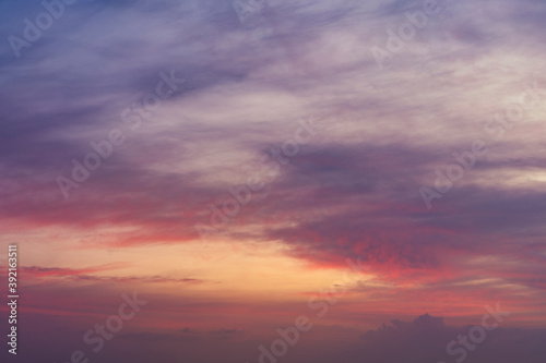 Fototapeta Naklejka Na Ścianę i Meble -  sunset in the sky
