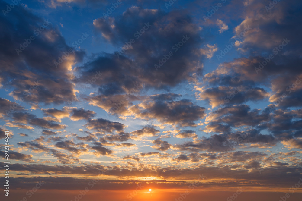 Fototapeta premium sunset at the beach