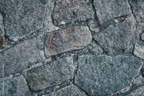 masonry texture with large gray stones for visualization design