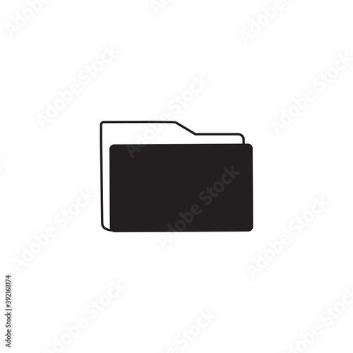 folder icon symbol sign vector