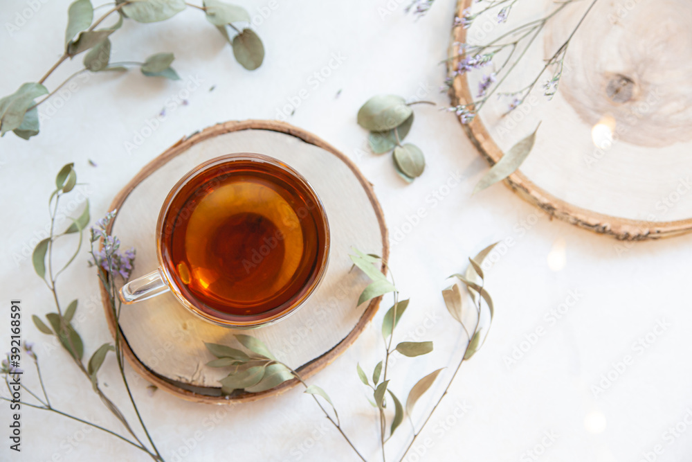 家でお茶を飲む。在宅でリラックス・休憩・ティータイム。 家でお茶を飲む。在宅でリラックス・休憩・ティータイム。