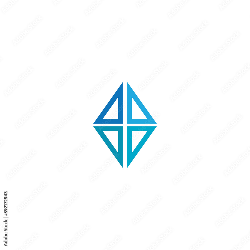 Triangle Logo Template vector icon illustration design Triangle Logo Template vector icon illustration design