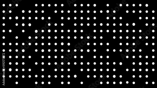 
2d render of black and white morphing sphere with fluid effect. Splitting and gathering to the base shape. Loop animation.