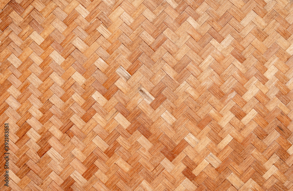 Handcraft of bamboo weave texture for background. Handcraft of bamboo weave texture for background.