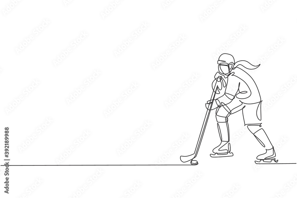 How To Draw A Hockey Player