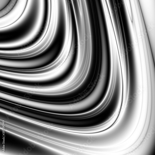 Metallic background wave art illustration sample pattern