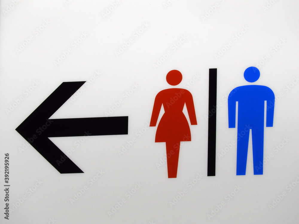 トイレの案内板 トイレの案内板