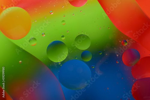 Space or planets universe cosmic abstract background. Abstract molecule atom sctructure. Macro shot of air or molecule. Abstract space background. Biology, phycics or chymistry abstract background photo