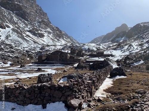 Wallpaper Mural Refuge Toubkal, Morocco high Atlas  Torontodigital.ca