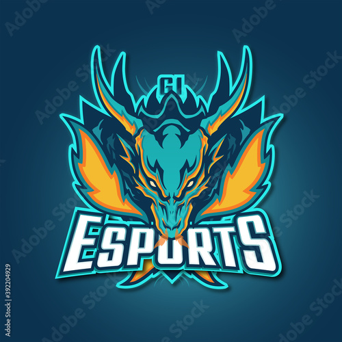 Esports Team Gaming Logotype - GI Esports Full Logo