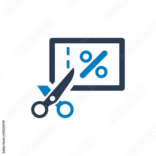 Coupon discount icon