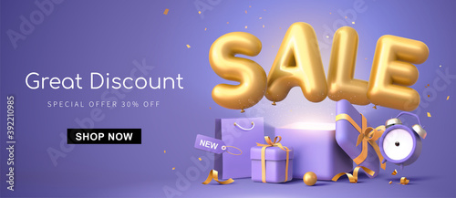 Great discount ad banner