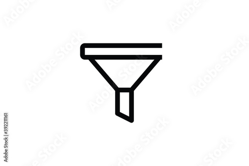 Laboratory Outline Icon - Sorting Tools