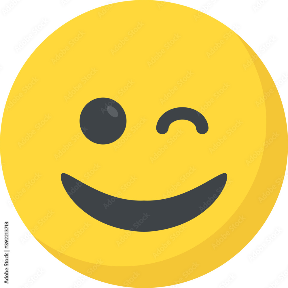 Fototapeta premium A social communication platforms’ emoji laughing expression