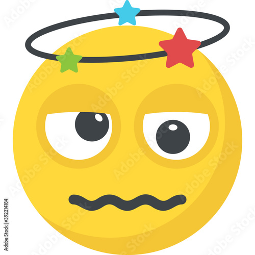 
Emoji seeing stars defines dizzy emoji 
