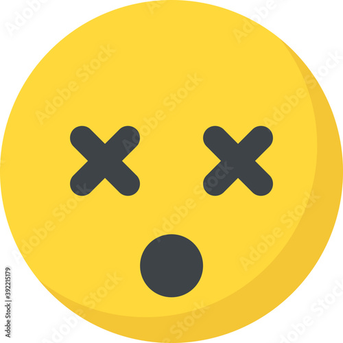 
A confounded smiley face, confused emoji
