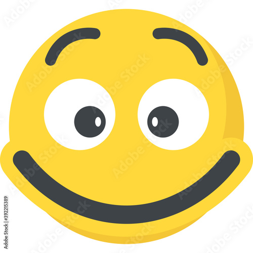 
Naughty expression through emoticon icon
