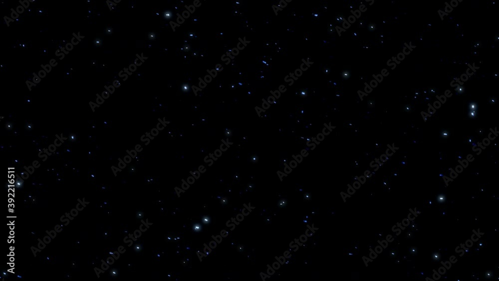 Sparkling Snow Overlay Background