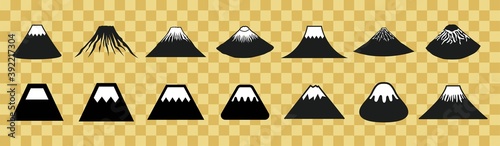 富士山アイコンセット