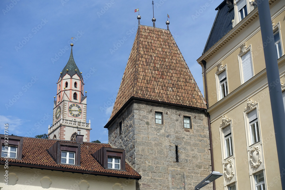 Boznertor, historisches Stadttor aus dem 15. Jahrhundert Boznertor, historisches Stadttor aus dem 15. Jahrhundert