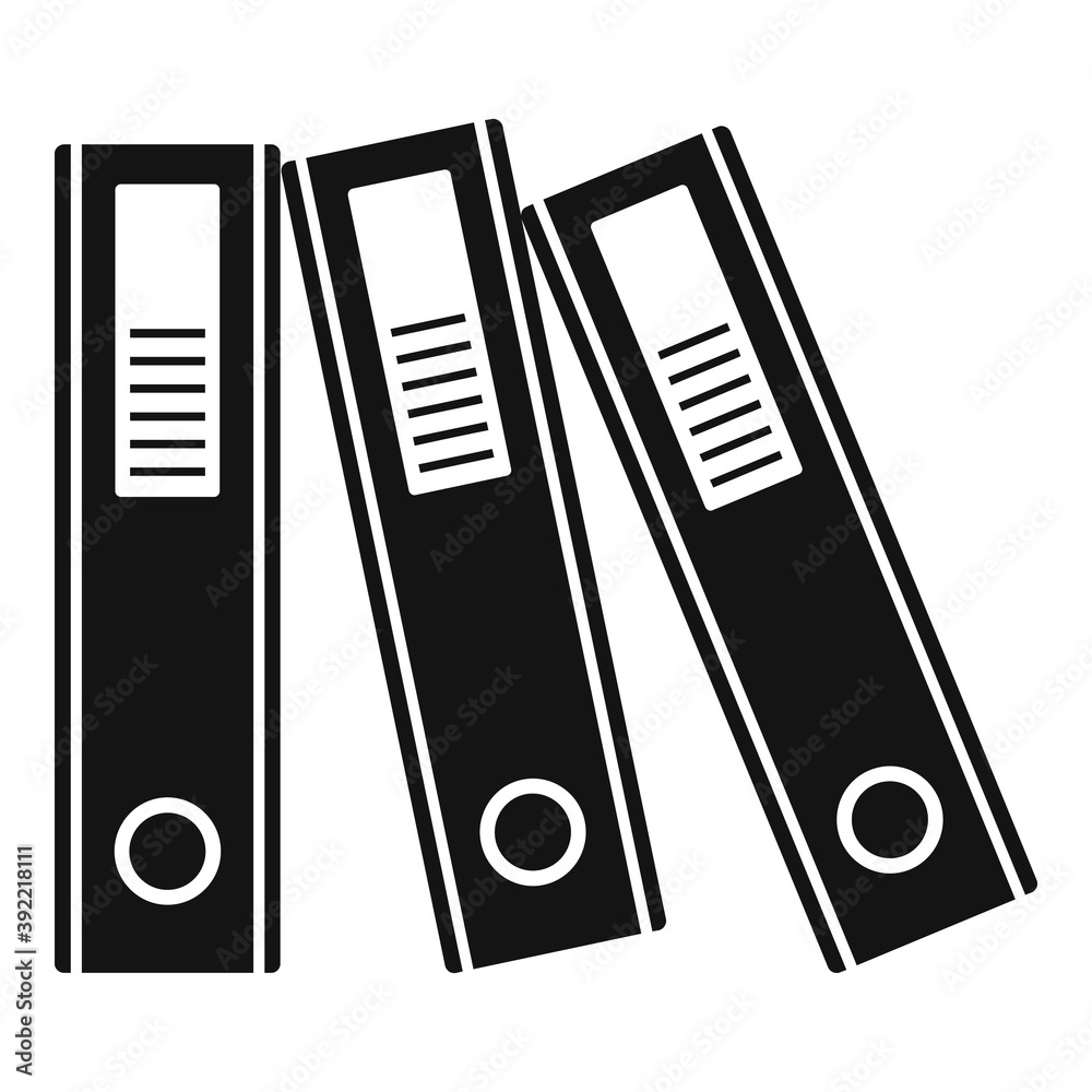 Storage document folder icon. Simple illustration of storage document folder vector icon for web design isolated on white background Storage document folder icon. Simple illustration of storage document folder vector icon for web design isolated on white background