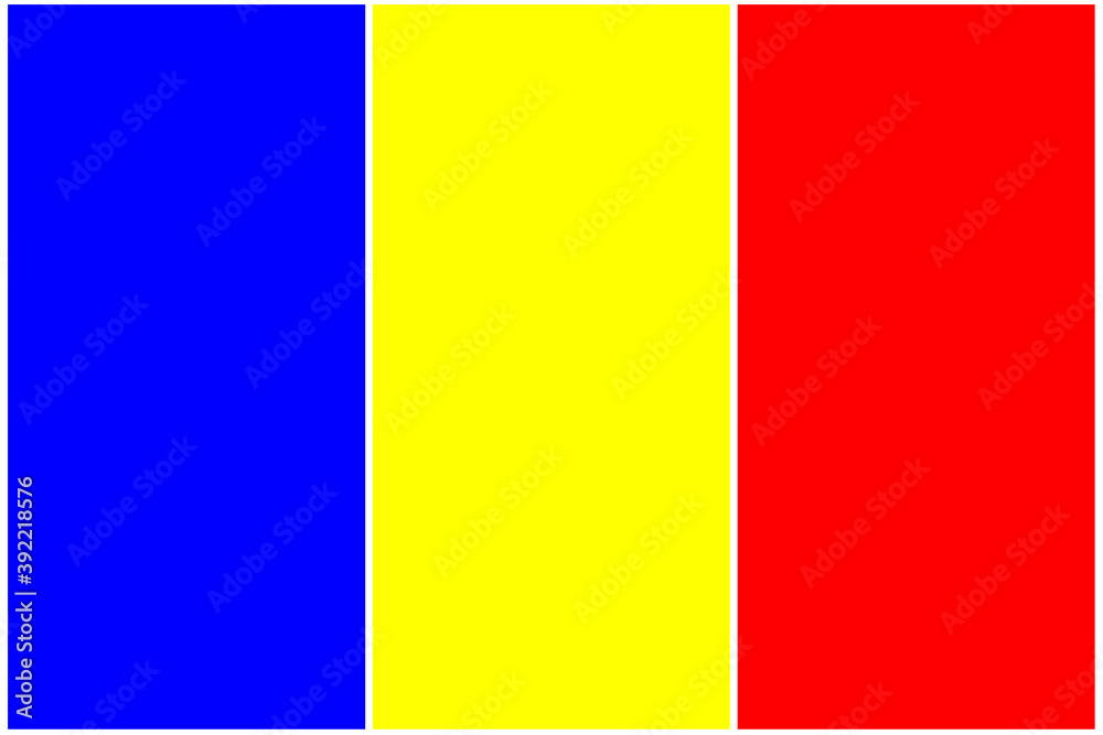 Fototapeta premium FLAGGE RUMÄNIEN