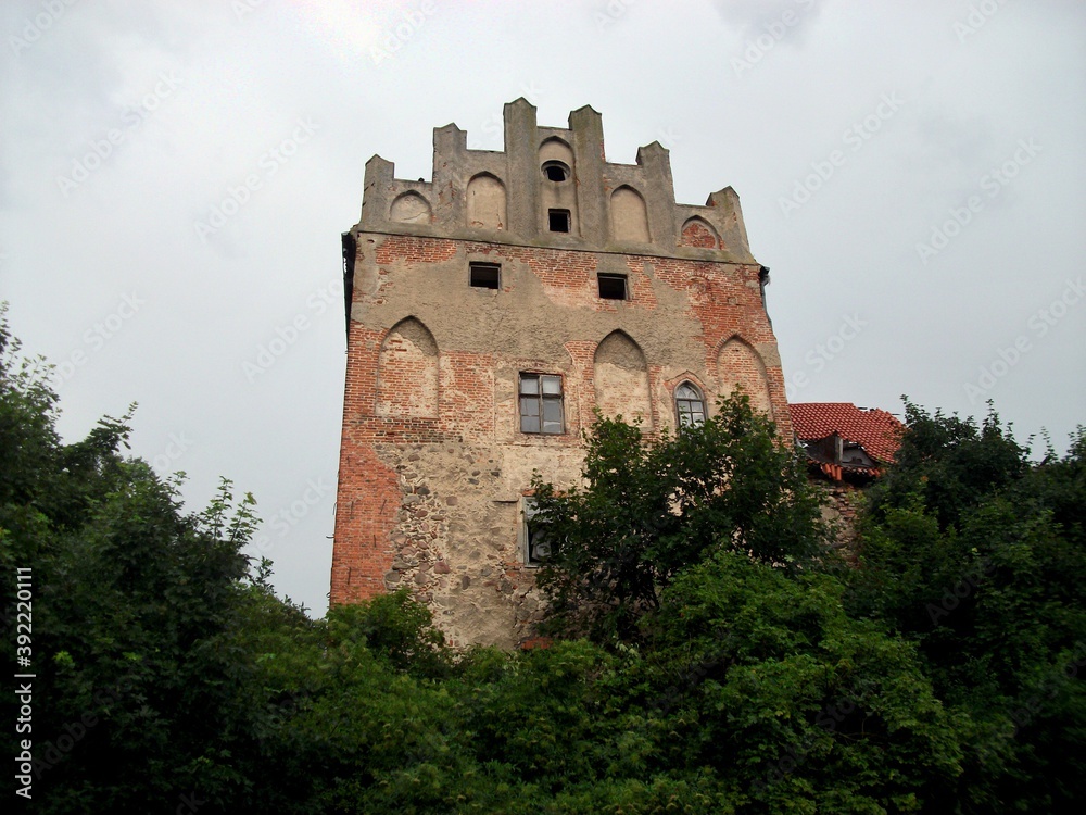 Russia, Kaliningrad region, old German castle