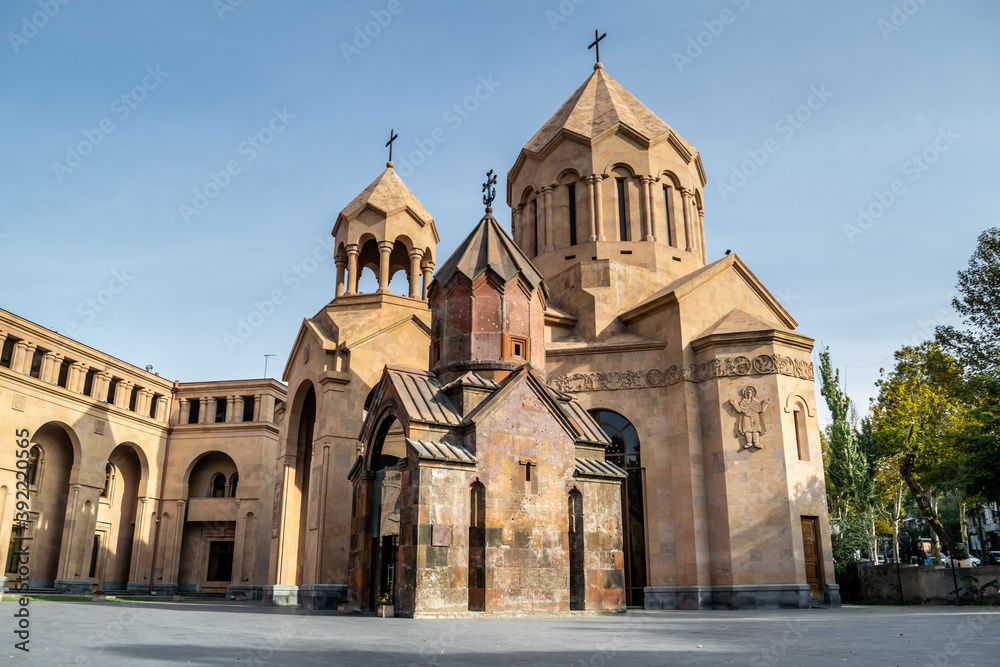 Katoghike Holy Mother of God Church, is a small medieval church in the Kentron District of Yerevan, the capital of Armenia