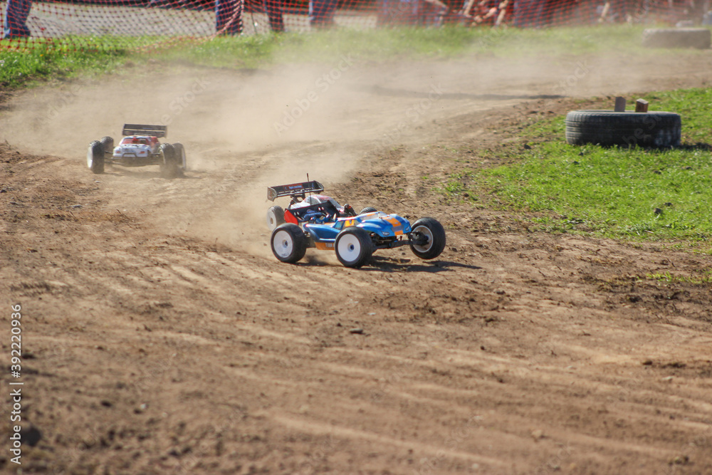 Fototapeta premium RC CAR RACING