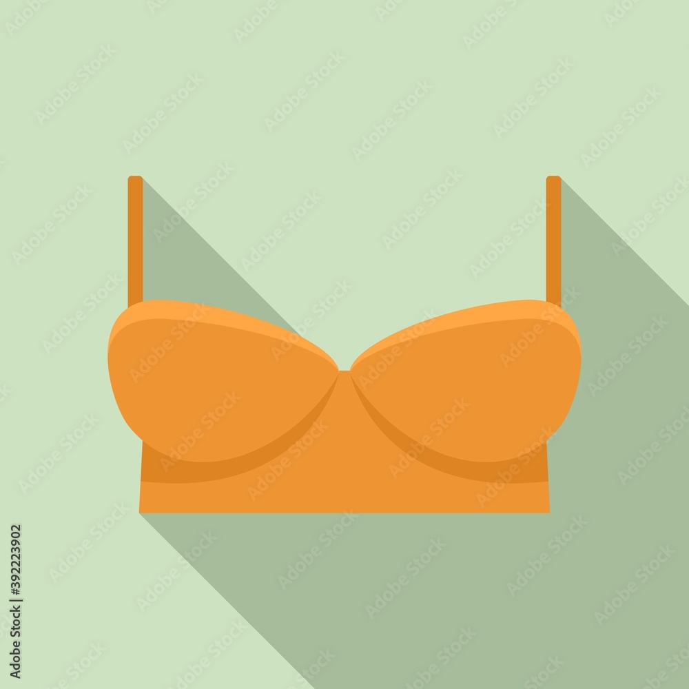 Sexy bra icon. Flat illustration of sexy bra vector icon for web design Sexy bra icon. Flat illustration of sexy bra vector icon for web design