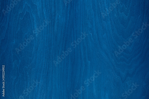 Blue wood texture background. wood painted with blue paint. 