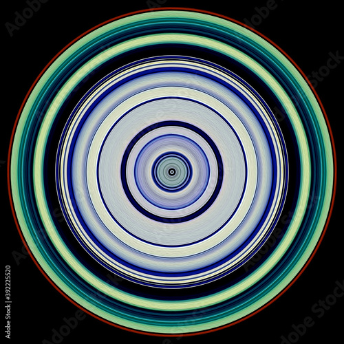 Geometry Circular abstract background for design artwork 