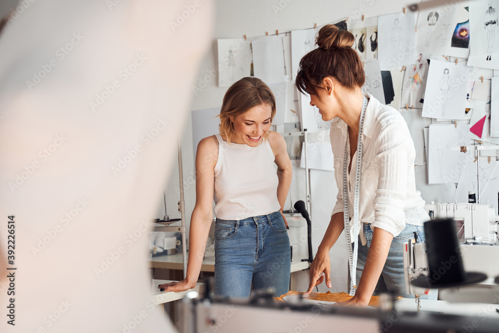 Designers dreamily working together Designers dreamily working together