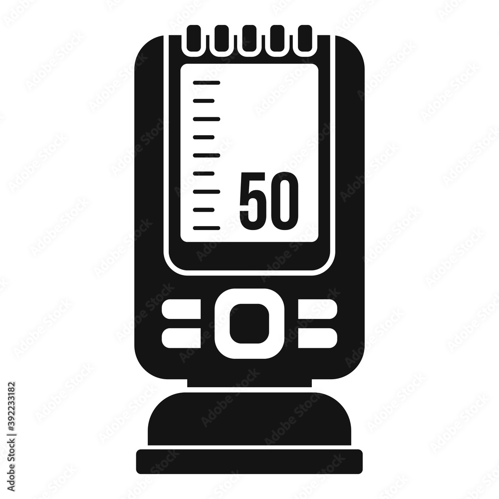 Echo sounder fish catch icon. Simple illustration of echo sounder fish catch vector icon for web design isolated on white background Echo sounder fish catch icon. Simple illustration of echo sounder fish catch vector icon for web design isolated on white background