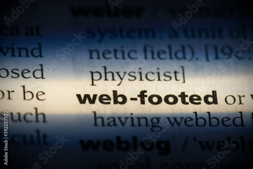 web-footed