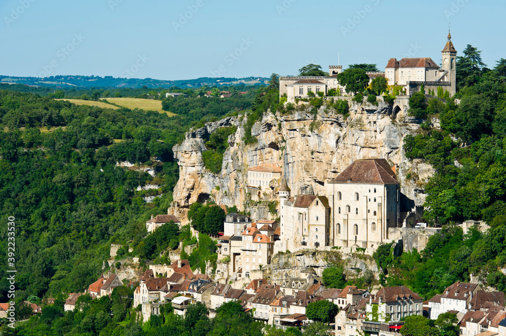 Rocamadour, Lot department, Occitanie, France Rocamadour, Lot department, Occitanie, France