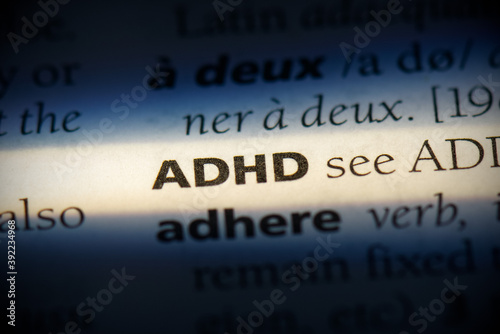 Obraz na płótnie adhd