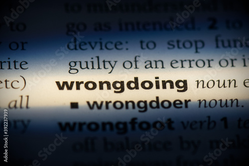 wrongdoing