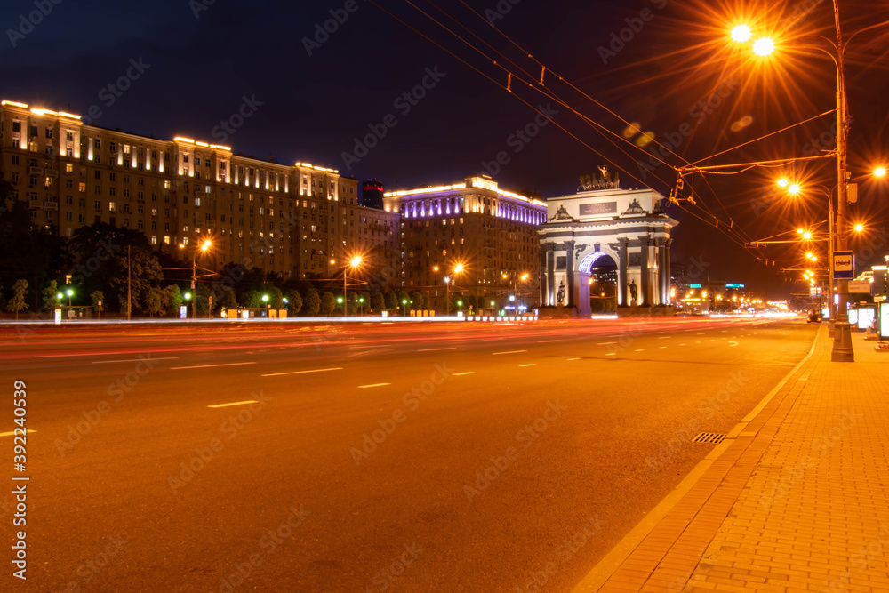 triumphal arch moscow kutuzovsky prospect