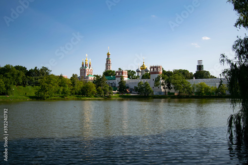 stunning Novodevichy Convent in summer