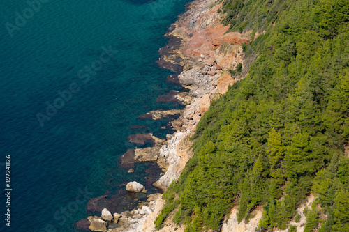 Turkey Alanya wild beach rocks