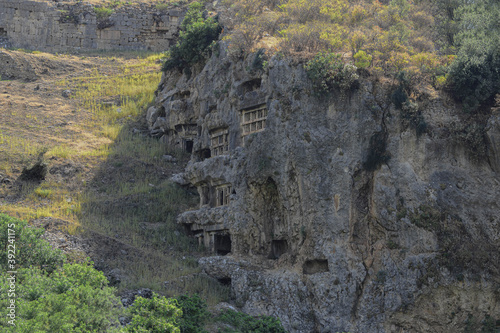 Old town in Turkey landscape
