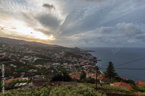Sunrise on the island of Madeira  Portugal