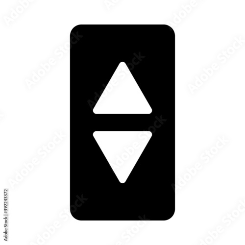 Free Download Lift Button Icon,Vector Illustration on white backround,Eps10 - GFXLoad