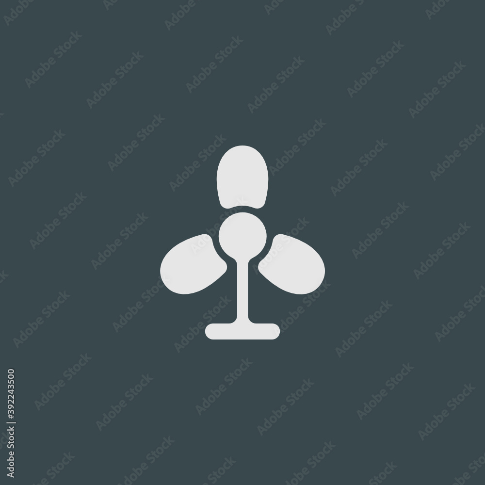 Fan - Tile Icon Fan - Tile Icon