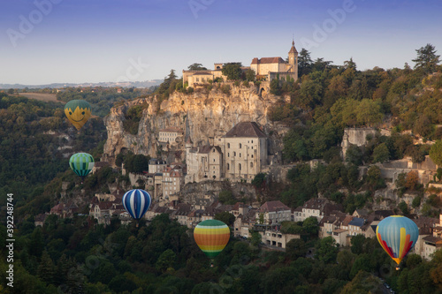 Mongolfières Rocamadour