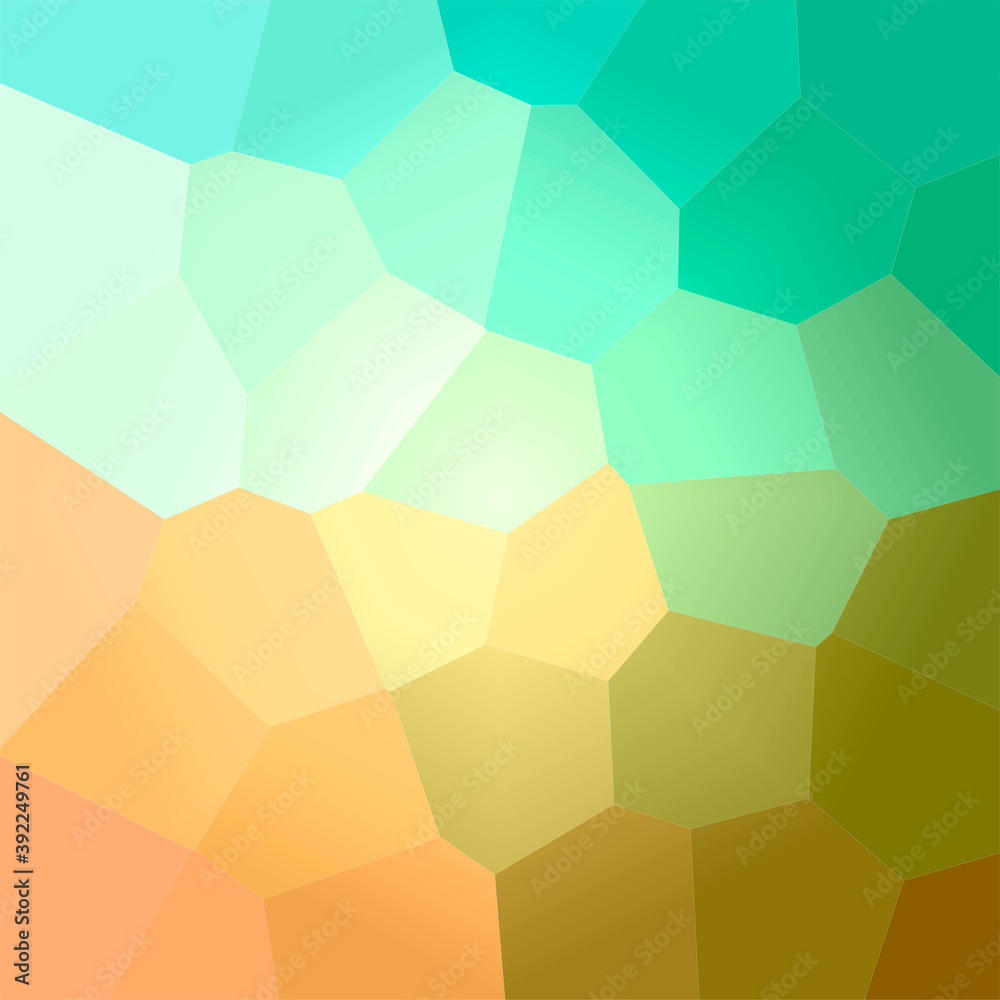 Illustration of brown and blue giant hexagon square background. Illustration of brown and blue giant hexagon square background.