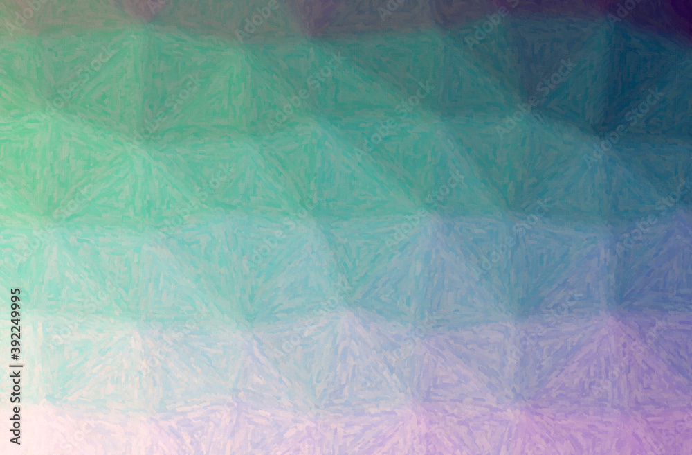 Fototapeta premium Abstract illustration of blue, green, yellow Impasto background